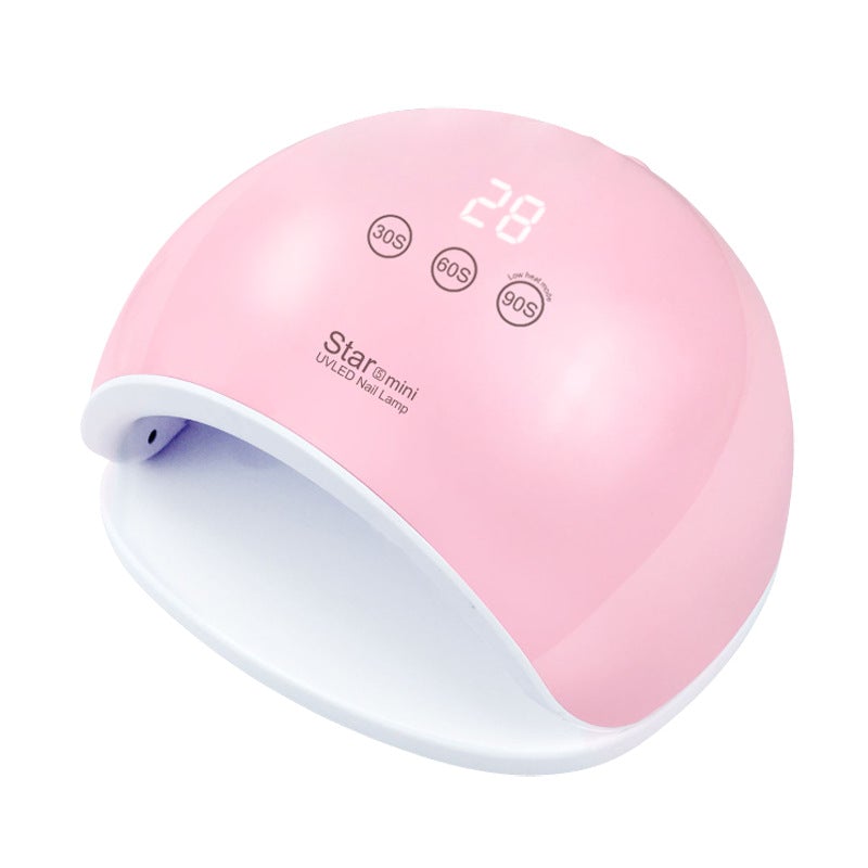 Комбинирана UV/LED лампа за нокти/ гел лак/ маникюр, Star5 Mini 48W с 21 LED диода - Atron Комбинирана UV/LED лампа за нокти/ гел лак/ маникюр, Star5 Mini 48W с 21 LED диода - Atron